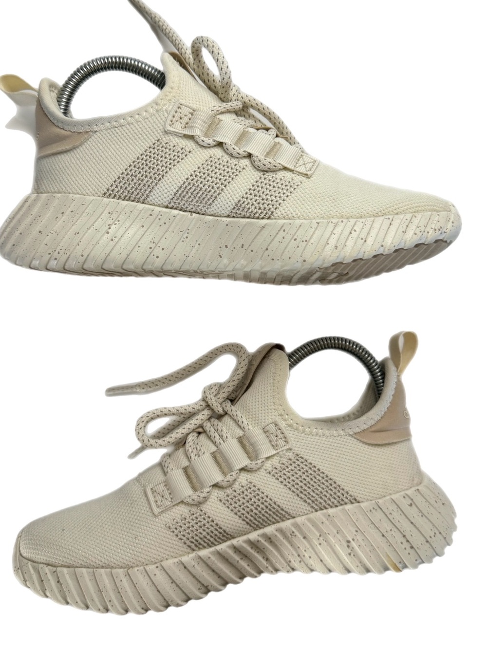 Adidas Kaptir Flow Off White Wonder Beige Womens Athletic Sneaker Size 6